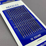 0514 Набір циганських голок для шиття NEEDLES - 12 шт, фото 3