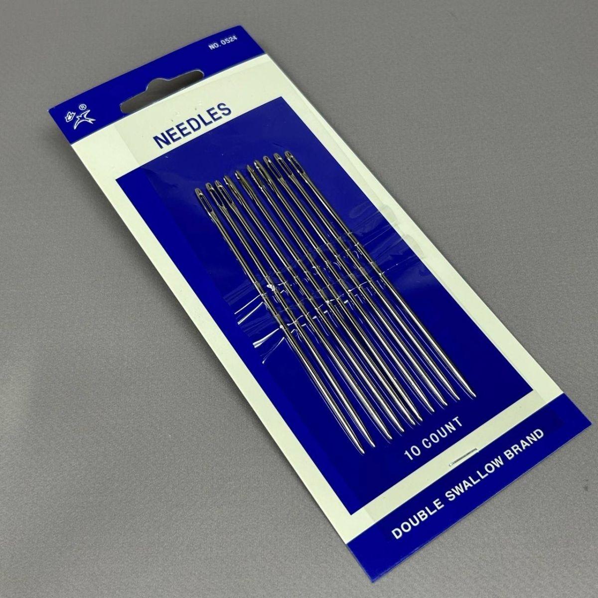 0524 Набір циганських голок для шиття NEEDLES - 10 шт, фото 1