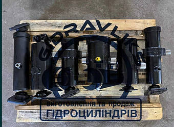 Телескопічні гідроциліндри для ЗІЛ, ГАЗ, КАМАЗ, ПТС