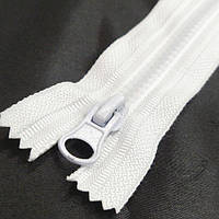 18см-БІЛА тракторна блискавка для одягу тип 5