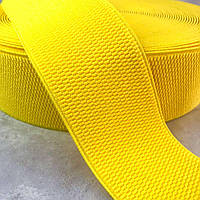 1м. резинка поясна, манжетна - 6см. жовтий