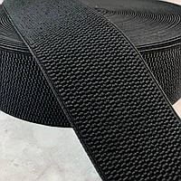 Резинка поясна, манжетна - 6см/25ярд. чорний