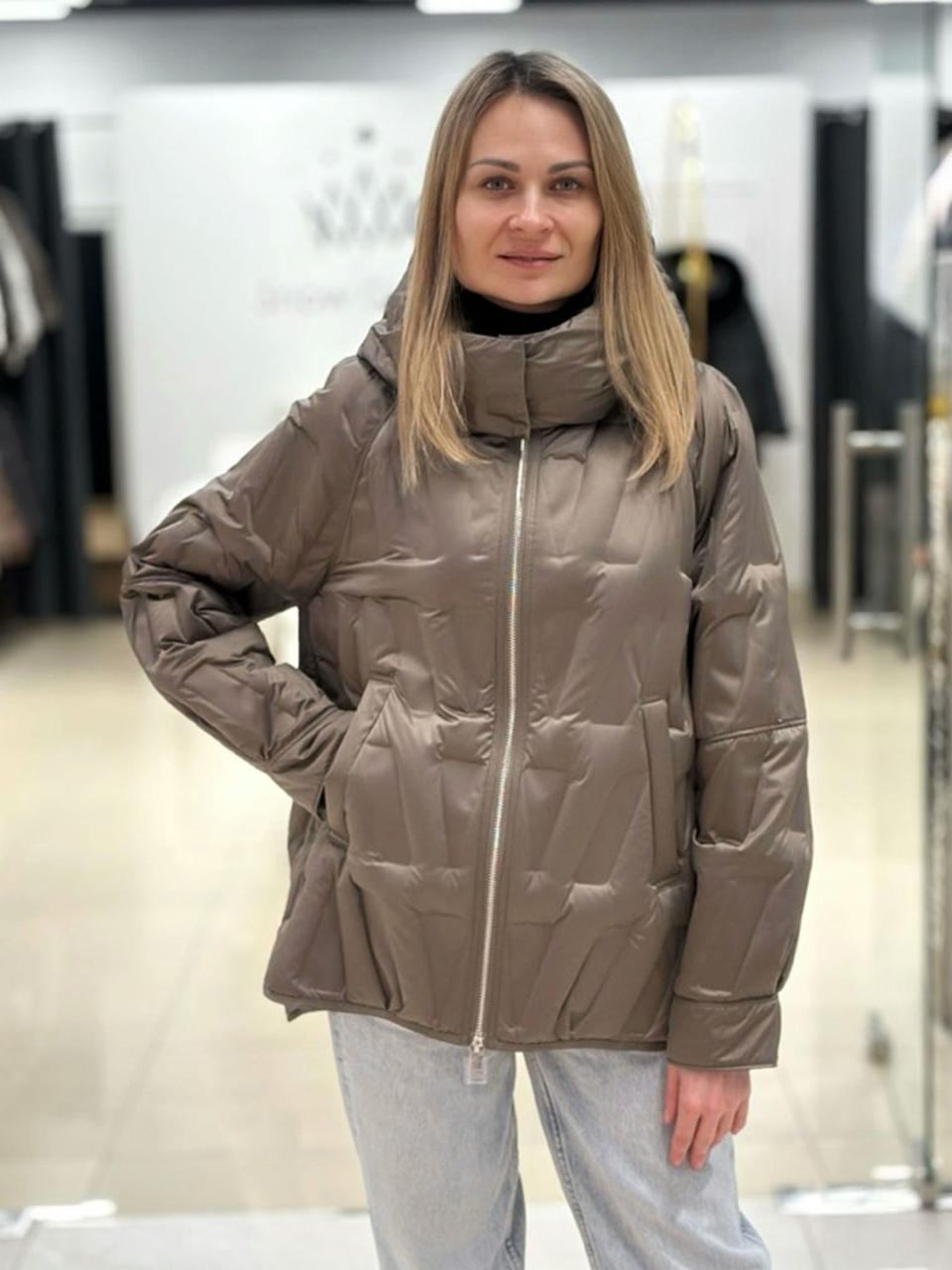 Жіноча куртка CHANEVIA 25138 Bronze, фото 1