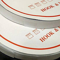 22,5м. Липучка клейова 2см самоклеюча, БІЛА (Velcro)