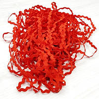 (19 м)) Тесьма "В'юнок" 8 мм - червоний