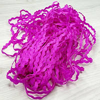 (19 метрів) Тесьма "В'юнок" 8 мм - фуксія