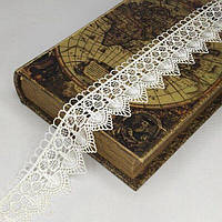 (1 м) Мереживо макраме  5,5см Колір - Айворі (М729-112-084)