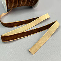 Оксамитова декоративна стрічка 1 см 20 м - # 8135