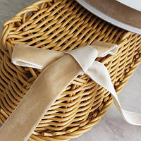 Оксамитова стрічка декоративна 2 см 20 м - 8361