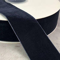 Оксамитова стрічка декоративна 3,8 см 20 м - №8350