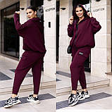 Стильний крутий батальний спортивний костюм із джогерами (р.48-62). Арт-2172/42, фото 2