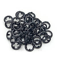 Кнопка трикотажна BABY 9,5мм Чорна 1440шт.