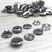 Кнопка BABY  10,5мм Нікель із закритим капелюшком (50шт.) (213334)