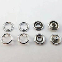 Кнопка Baby 7,8мм Нікель 1440шт (210012)