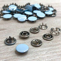 Кнопка Baby 9,5м з закритою шляпкою Блакитна 50шт. (212223)