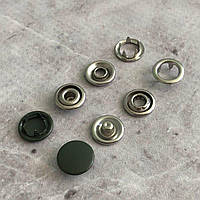 Кнопка Baby 9,5м з закритою шляпкою Хакі 50шт. (327)