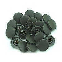 Кнопка Альфа з пластиковим капелюшком 17мм Хакі (720шт) (00756)
