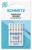 Голки Overlock  для оверлоку ELX705 SUK CF № 80 - 5 шт