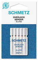 Голка Overlock ELX705 № 80 - 5 шт