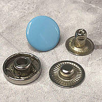 Кнопка Альфа 15мм Блакитна (10шт) (00247)