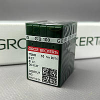 Голки для промислових оверлоків Groz Beckert В27 GEBEDUR №90-RG