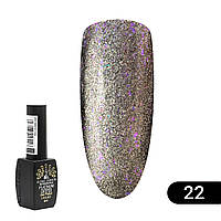 Гель лак Котяче око Platinum №22, 8мл