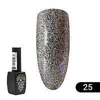 Гель лак Котяче око Platinum №25, 8мл