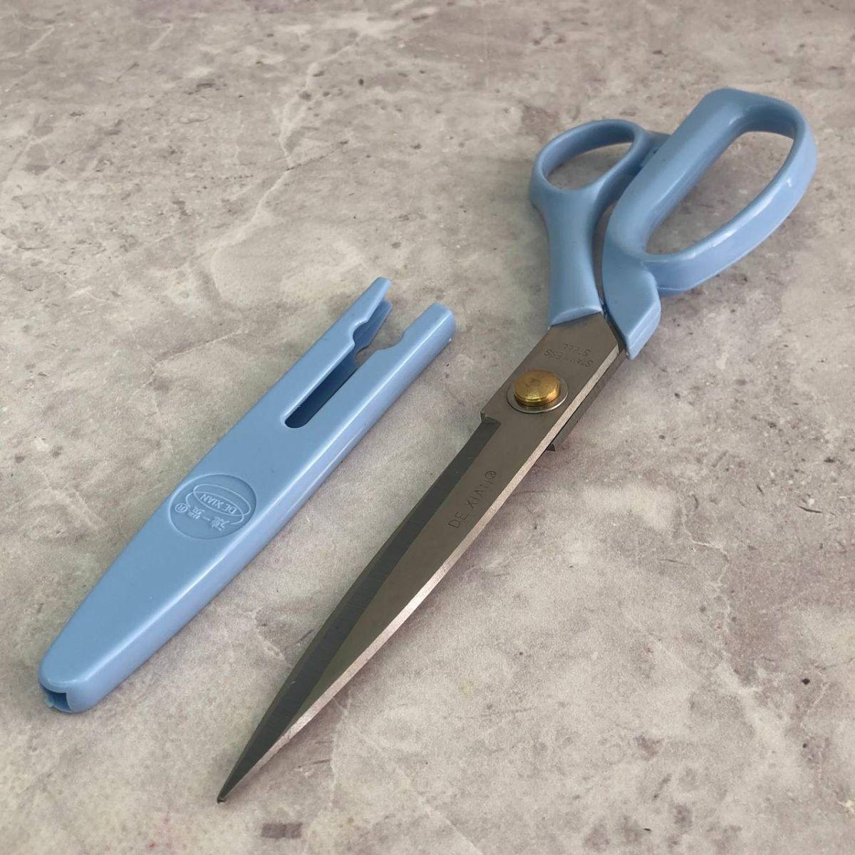 К-31 Ножиці кравецькі для крою з ковпачком - 23 см, фото 1