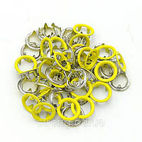 Кнопка трикотажна BABY 9,5мм Жовтий 1440шт. (110)