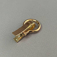 Карабін #2420 для сумки 20 мм, золото - 4,5 см