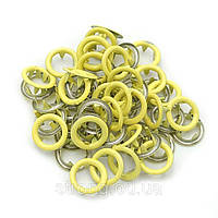 Кнопка трикотажна BABY 9,5 мм Світло жовтий 1440шт. (108)