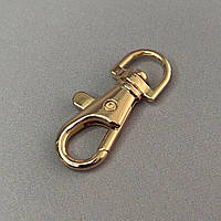 Карабін для сумки 10 мм, золото - 3.8 см
