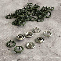 Кнопка трикотажна BABY 9,5мм Хакі 1440шт. (327)