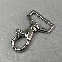 Карабін для сумки 20 мм, нікель - 4 см