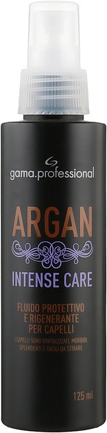Термозахисний спрей Флюїд GA.MA ARGAN 125ml Незмивний натуральний захист волосся від фена