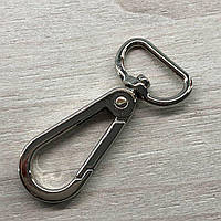 Карабін для сумки 20 мм, нікель - 5,5 см