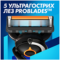 Станок для гоління чоловічий (Бритва) Gillette Fusion5 ProShield Power з 1 змінним картриджем, фото 2
