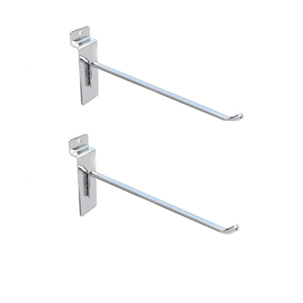 Гачки в Єкономпанель 5 см діаметр 6 мм (хромований одинарний, фото 1