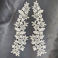 Лейси мереживні фрагменти  - Айворі (ЛК-131А)