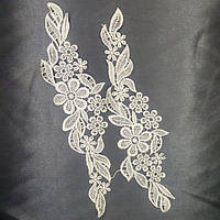 Лейси мереживні фрагменти  - Айворі (ЛК-134А)