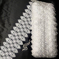 Мереживо макраме 11 см (20 м) Колір білий (32-Y11579a-1)