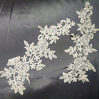 Лейси мереживні фрагменти  - Айворі (ЛК-DH11-36А)