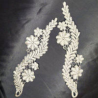 Лейси мереживні фрагменти  - Айворі (ЛК-DH26А)