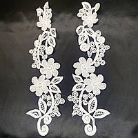 Лейси мереживні фрагменти  - Айворі (ЛК-T804А)