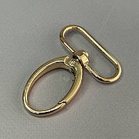 Карабін для сумки 38 мм, золото - 6 см
