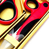 Набір ножиць 3pcs GOLDE PHOENIX, фото 5