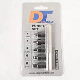 Набір ручнних пробійників 1 - 5 мм., фото 2