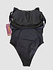 Злитий купальник Sisianna 7697 чорний 44 46 48 50 52 розмір, фото 8