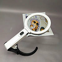 Лупа з підсвічуванням 10LED трансформер MG31С - діаметр лінзи 120 мм