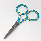 Маленькі ножиці для рукоділля 8,9 см - голубі, фото 2